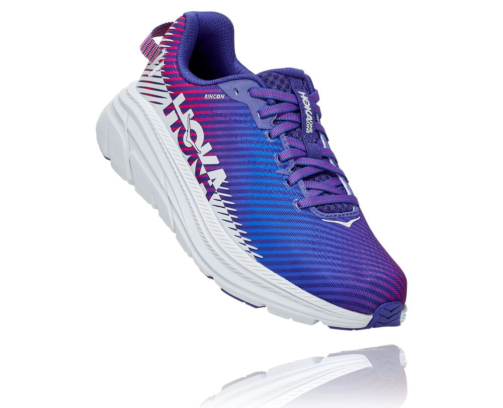 Hoka One One Rincon 2 Löparskor Dam Blå/Vita - SE-9028431